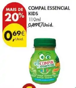 Pingo Doce COMPAL ESSENCIAL KIDS promoção
