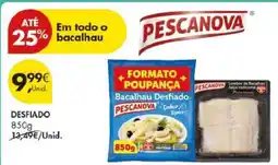 Pingo Doce Bacalhau Desfiado promoção
