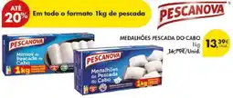 Pingo Doce MEDALHÕES PESCADA DO CABO promoção