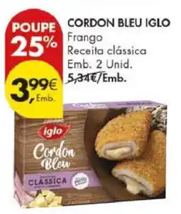 Pingo Doce Cordon Bleu Iglo promoção