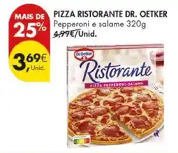 Pingo Doce Pizza Ristorante Dr. Oetker promoção