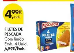 Pingo Doce Filetes de Pescada com limão promoção