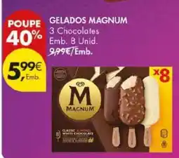 Pingo Doce GELADOS MAGNUM promoção