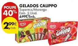 Pingo Doce GELADOS CALIPPO promoção