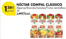 Pingo Doce Néctar Compal Clássico promoção