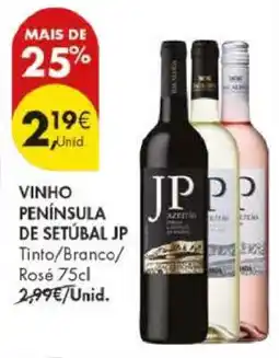 Pingo Doce VINHO PENINSULA DE SETÚBAL JP promoção