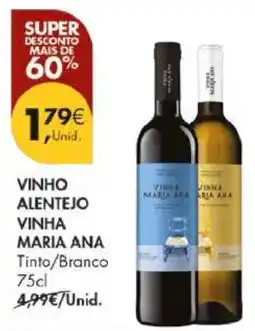 Pingo Doce Vinho Alentejo Vinha Maria Ana promoção