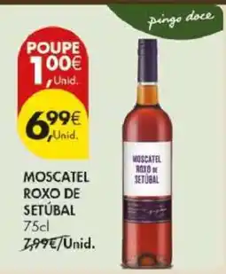 Pingo Doce MOSCATEL ROXO DE SETÚBAL promoção