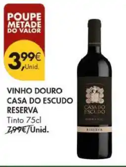 Pingo Doce Vinho Douro Casa do Escudo Reserva promoção