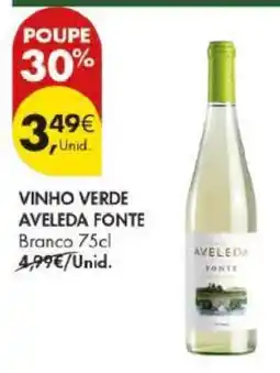 Pingo Doce VINHO VERDE AVELEDA FONTE promoção