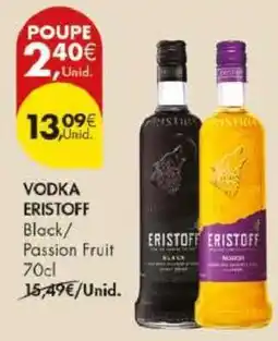 Pingo Doce Vodka Eristoff Black/Passion Fruit 70cl promoção