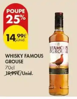 Pingo Doce Whisky Famous Grouse promoção