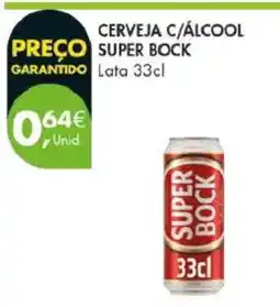 Pingo Doce CERVEJA C/ALCOOL SUPER BOCK promoção