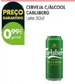 Pingo Doce CERVEJA C/ÁLCOOL CARLSBERG promoção