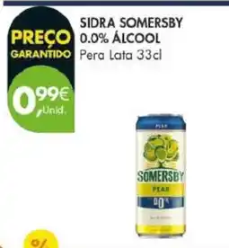 Pingo Doce SIDRA SOMERSBY 0.0% ÁLCOOL promoção
