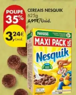 Pingo Doce Cereais Nesquik promoção