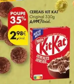 Pingo Doce Cereais Kit Kat promoção