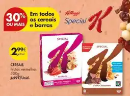 Pingo Doce Kellogg's Special K Cereais Frutos Vermelhos promoção