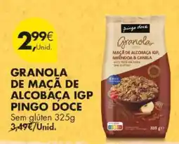 Pingo Doce Granola de Maçã de Alcobaça IGP Pingo Doce promoção