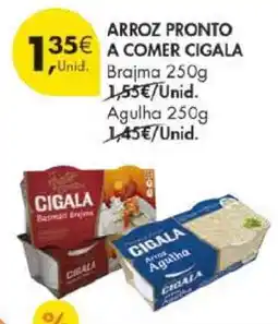 Pingo Doce ARROZ PRONTO A COMER CIGALA promoção