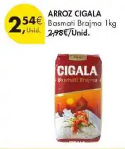 Pingo Doce ARROZ CIGALA BASMATI BRAJMA 1KG promoção