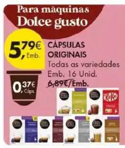 Pingo Doce Cápsulas Originais Dolce Gusto promoção