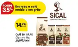 Pingo Doce Café em Grão Clássico 1kg promoção
