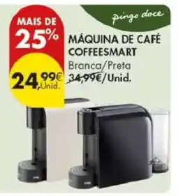 Pingo Doce MÁQUINA DE CAFÉ COFFEESMART promoção