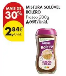 Pingo Doce Mistura Solúvel Bolero promoção