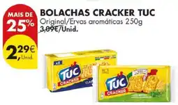 Pingo Doce Bolachas Cracker TUC promoção