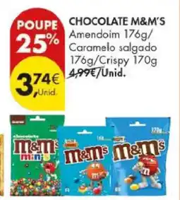 Pingo Doce CHOCOLATE M&M'S promoção