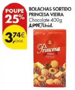 Pingo Doce Bolachas Sortido Princesa Vieira promoção
