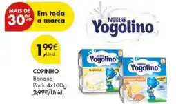 Pingo Doce Nestlé Yogolino Copinho Banana promoção