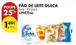 Pingo Doce Pão de Leite Dulca promoção