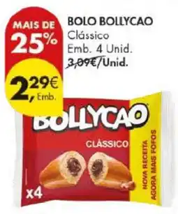 Pingo Doce Bolo Bollycao Clássico promoção