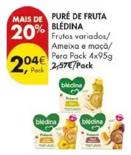 Pingo Doce PURÉ DE FRUTA BLÉDINA promoção