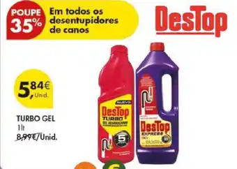 Pingo Doce DesTop Turbo Gel promoção