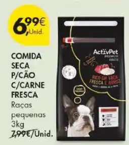 Pingo Doce COMIDA SECA P/CÃO C/CARNE FRESCA promoção