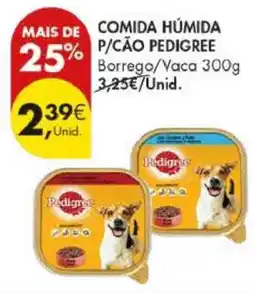 Pingo Doce Comida Húmida P/Cão Pedigree promoção