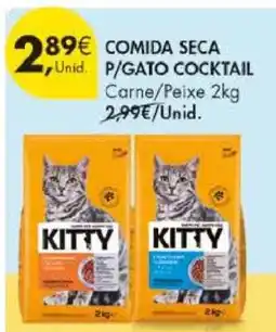 Pingo Doce COMIDA SECA P/GATO COCKTAIL promoção