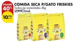 Pingo Doce COMIDA SECA P/GATO FRISKIES promoção