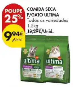 Pingo Doce COMIDA SECA P/GATO ULTIMA promoção