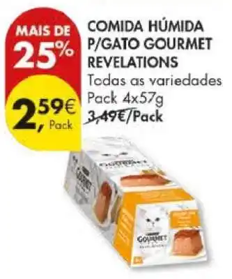 Pingo Doce COMIDA HÚMIDA P/GATO GOURMET REVELATIONS promoção