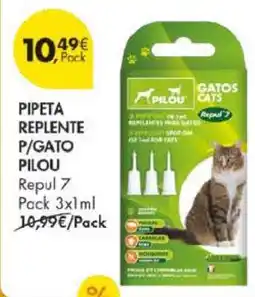 Pingo Doce Pipeta Repelente P/Gato Pilou promoção