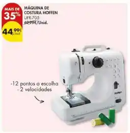 Pingo Doce MÁQUINA DE COSTURA HOFFEN UFR-705 promoção