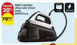 Pingo Doce FERRO CALDEIRA UFESA LUXE STEAM GLIDE promoção