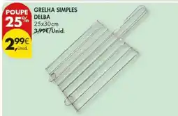 Pingo Doce GRELHA SIMPLES DELBA promoção