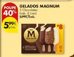 Pingo Doce GELADOS MAGNUM promoção