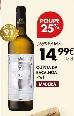 Pingo Doce QUINTA DA BACALHOA promoção