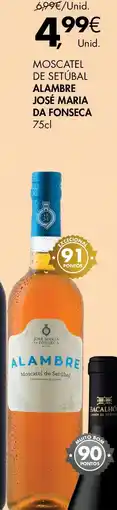 Pingo Doce Moscatel de Setúbal Alambre José Maria da Fonseca 75cl promoção